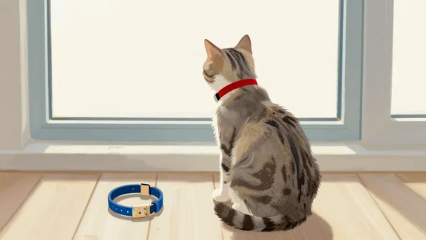 A cat with a new collar remains the same cat, beside its old collar