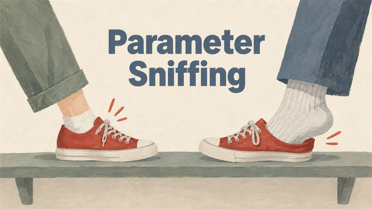 Illustrated cover: Parameter Sniffing