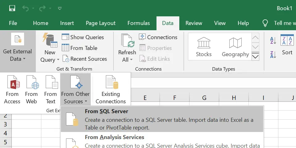 How to Import a SQL Server Table Inside Excel Sheet? - Interview Question of the Week #273