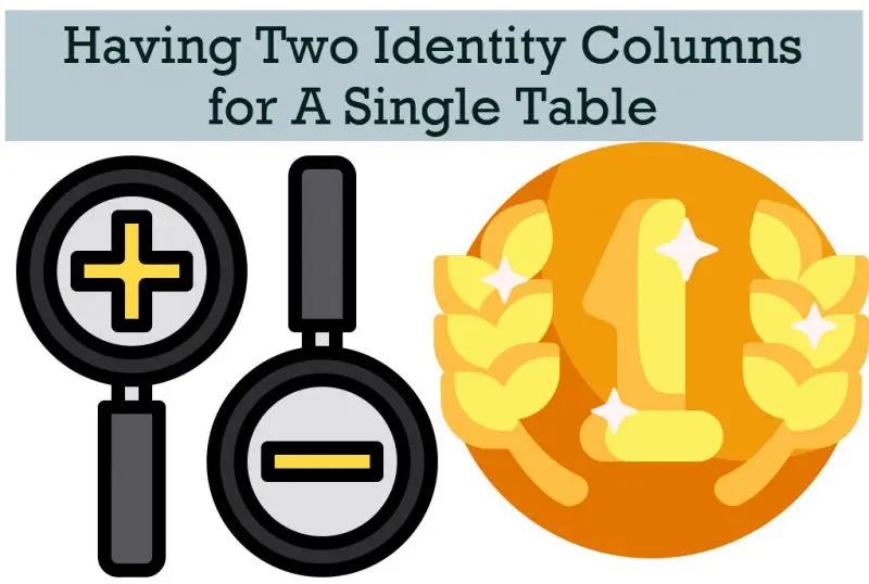 two identity columns