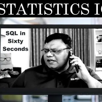 statistics IO