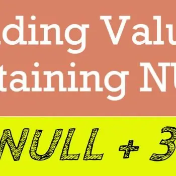 adding values