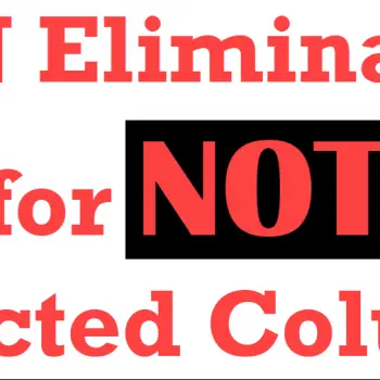 JOIN Elimination