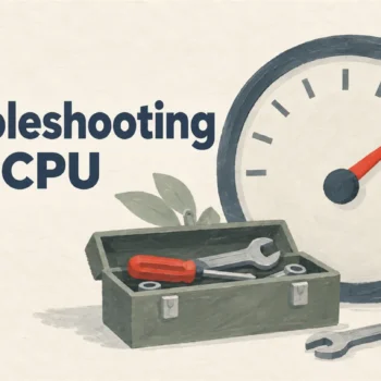 Illustrated cover: Troubleshooting High CPU