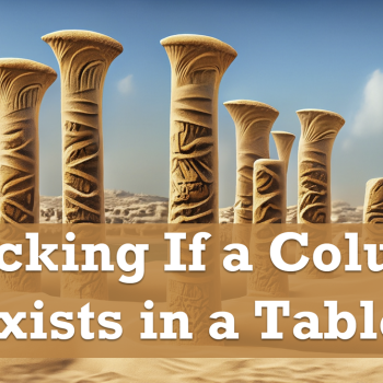 column exists