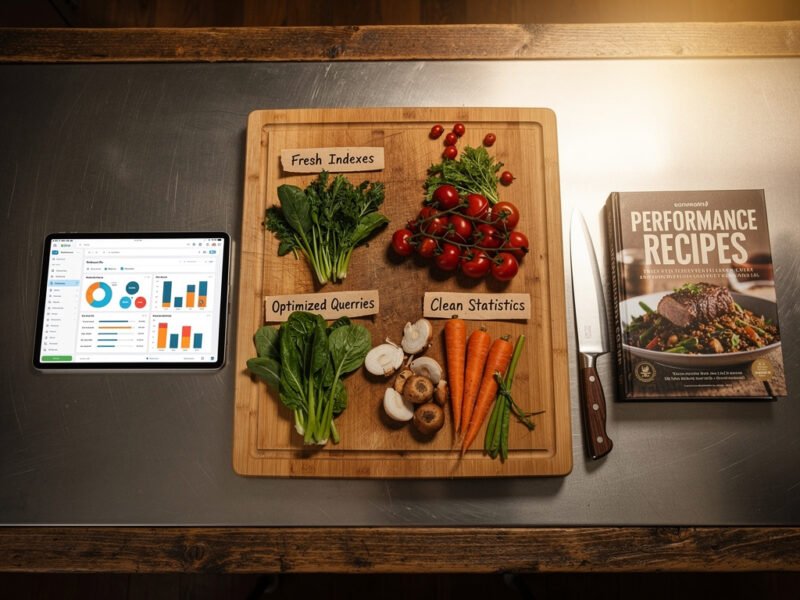 SQL SERVER - Execution Plans and Indexing Strategies - Quick Guide perffood-800x600 