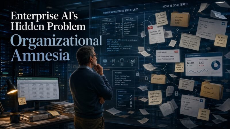 Enterprise AI’s Hidden Problem Is Organizational Amnesia memai1-800x450 