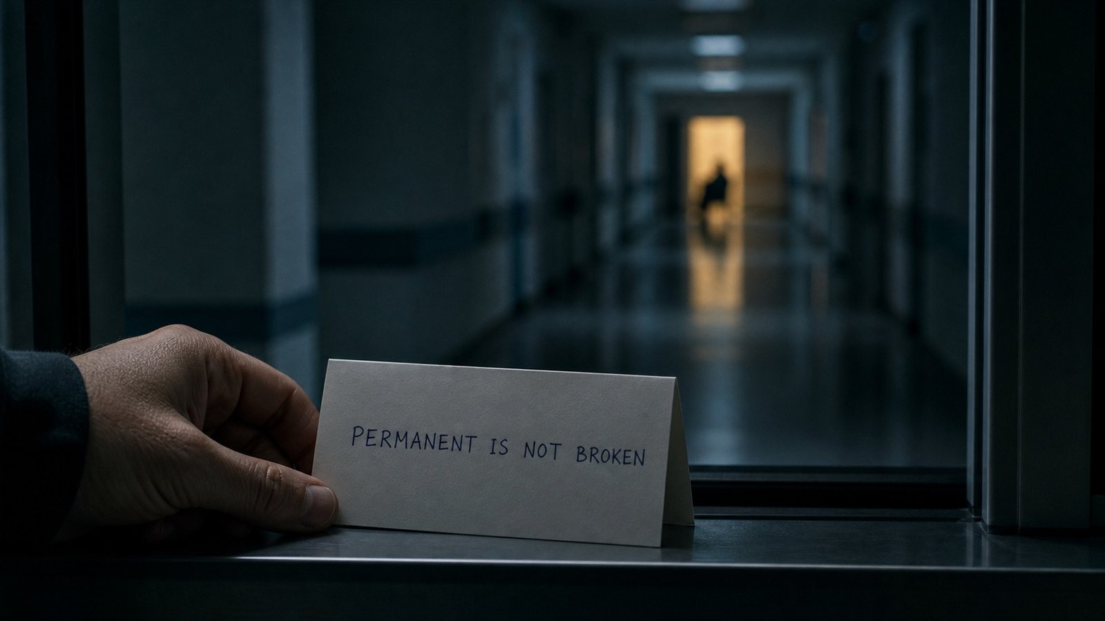 Job Loss Is Grief: A Letter for the Night Your Job Ends 07-permanent-is-not-broken Job Loss Is Grief: A Letter for the Night Your Job Ends 07-permanent-is-not-broken