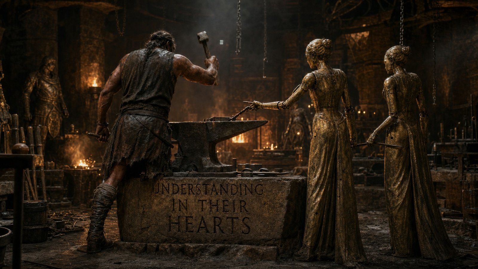 AI in the Iliad and the Odyssey : Homer Wrote the First Prompt golden-handmaidens 