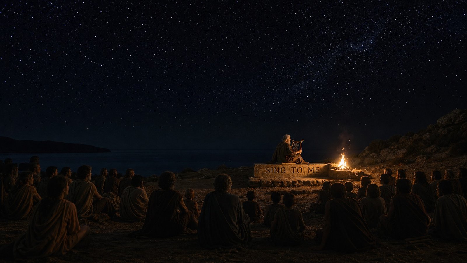 AI in the Iliad and the Odyssey : Homer Wrote the First Prompt homer-system-prompt 