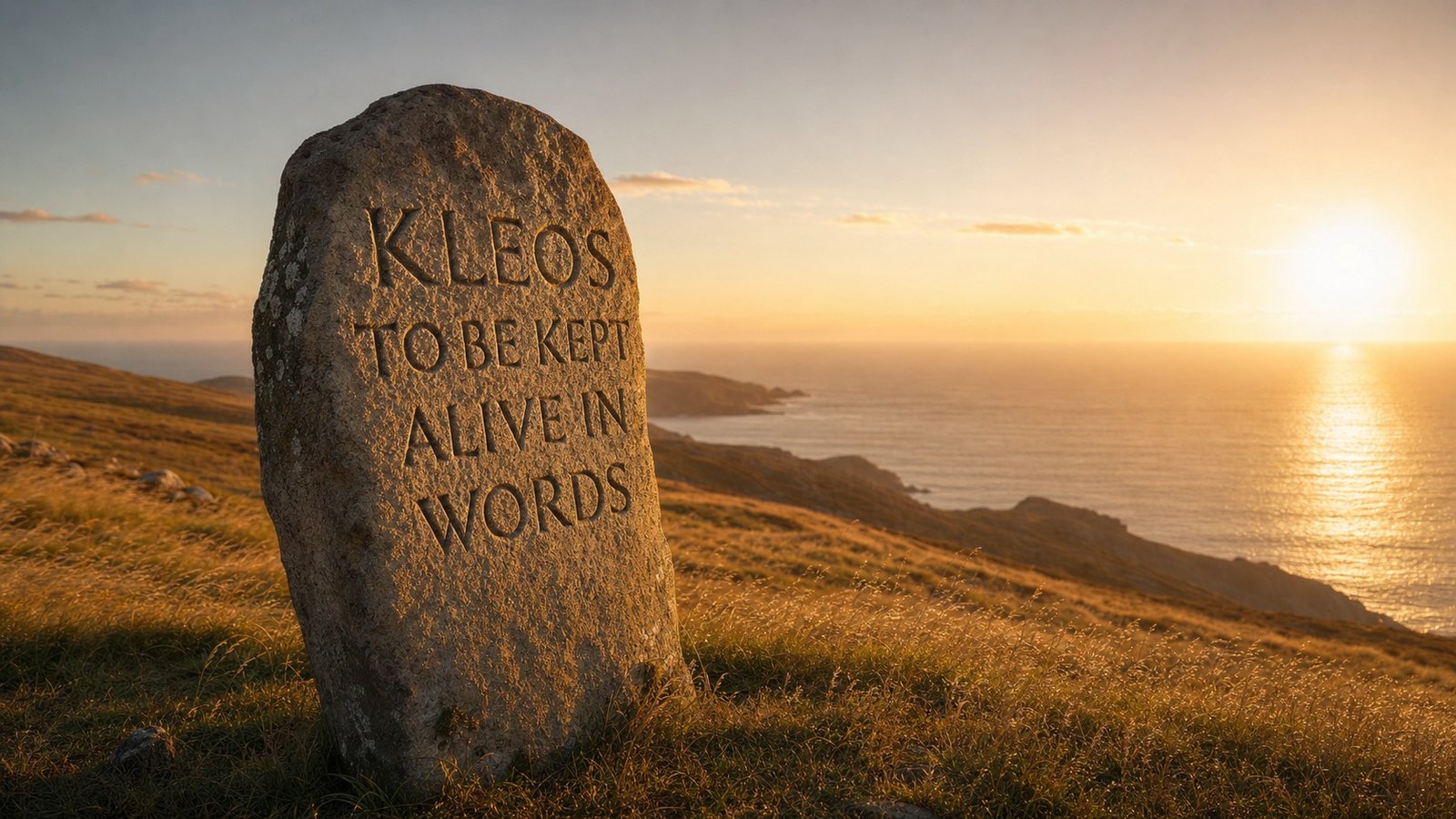 AI in the Iliad and the Odyssey : Homer Wrote the First Prompt kleos-dawn 