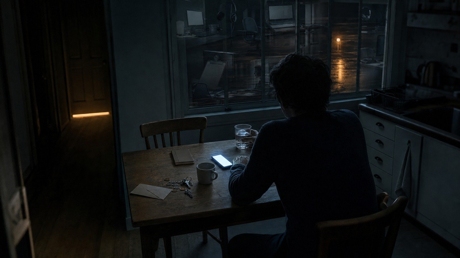 Jobs Are Disappearing Quietly, The Math Keeps Me Awake man-alone-at-night 