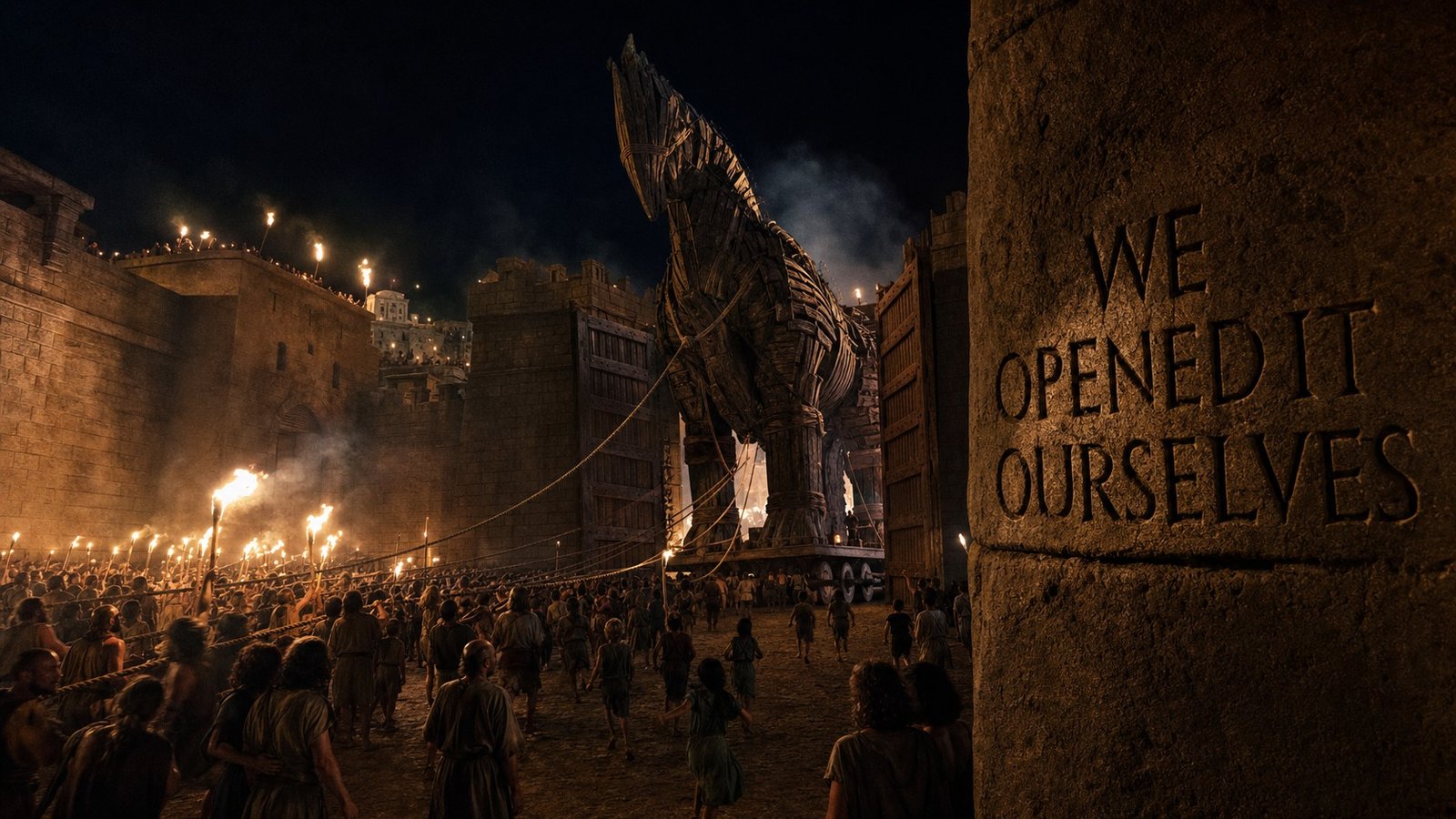 AI in the Iliad and the Odyssey : Homer Wrote the First Prompt trojan-horse 