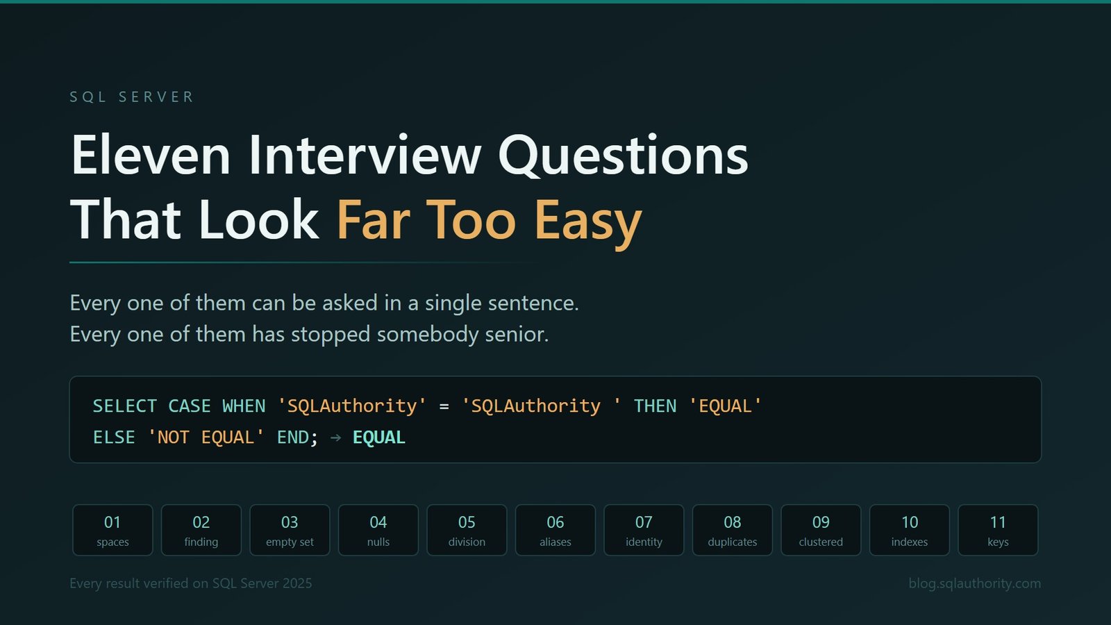 Eleven SQL Server Interview Questions That Look Far Too Easy q00-hero 