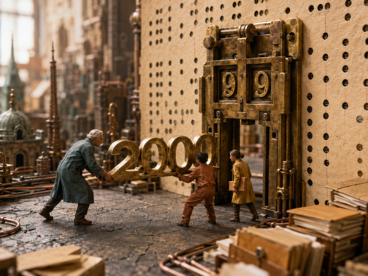 Y2K: The Work Behind "Nothing Happened" two-digit-door 