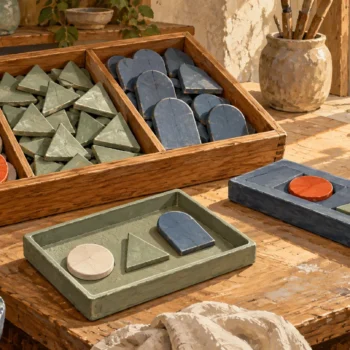 Distinct tile selection remains separate from a deliberate alignment jig.