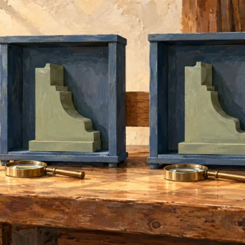 Two connected cabinets retain separately inspectable fitting profiles.