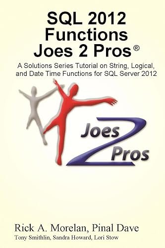 Book cover: SQL 2012 Functions Joes 2 Pros.
