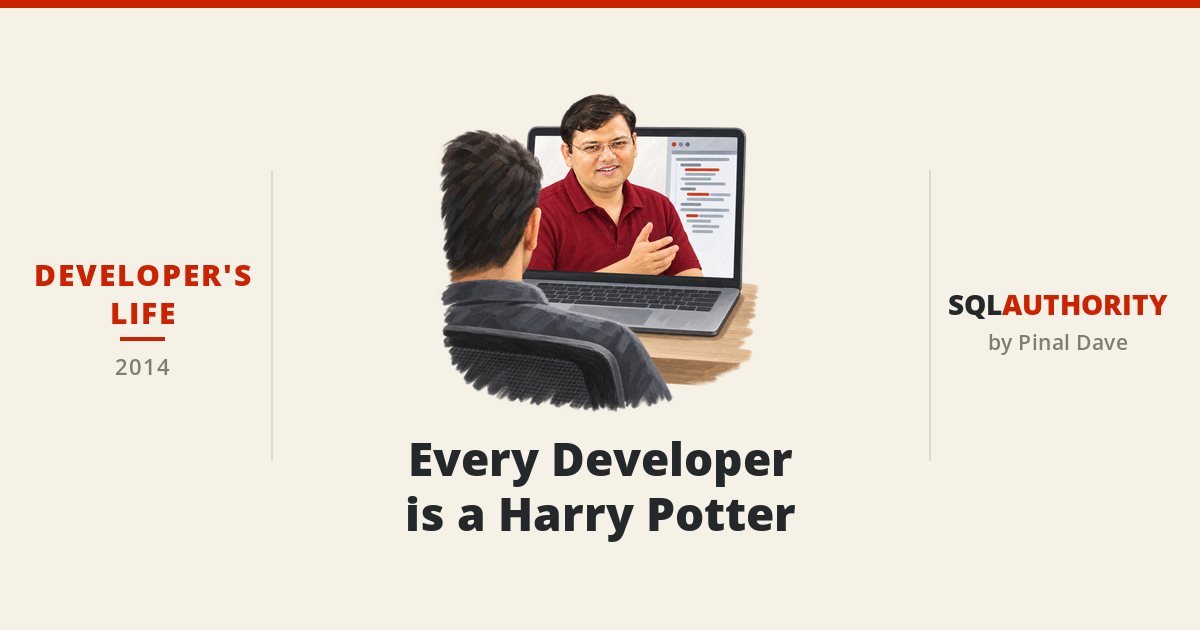 Developer’s Life - Every Developer is a Harry Potter