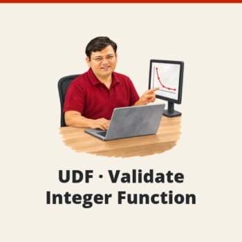 MySQL - UDF - Validate Integer Function