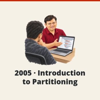 SQL SERVER - 2005 - Introduction to Partitioning