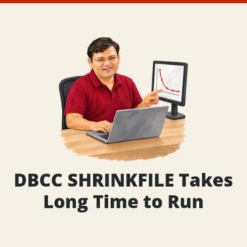 SQL SERVER - DBCC SHRINKFILE Takes Long Time to Run