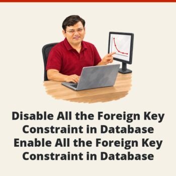 SQL SERVER - Disable All the Foreign Key Constraint in Database - Enable All the Foreign Key Constraint in Database