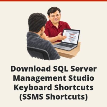 SQL SERVER - Download SQL Server Management Studio Keyboard Shortcuts (SSMS Shortcuts)
