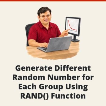 SQL SERVER - Generate Different Random Number for Each Group Using RAND() Function