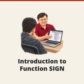SQL SERVER - Introduction to Function SIGN