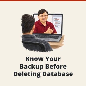 SQL SERVER - Know Your Backup Before Deleting Database