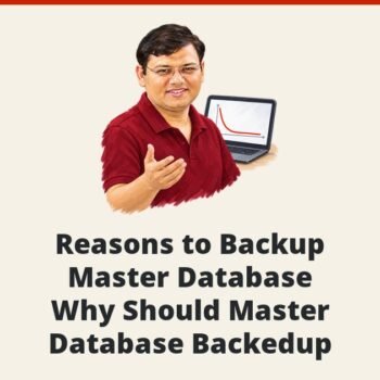 SQL SERVER - Reasons to Backup Master Database - Why Should Master Database Backedup