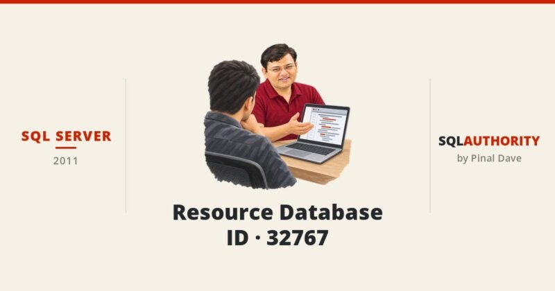 SQL SERVER - Resource Database ID - 32767
