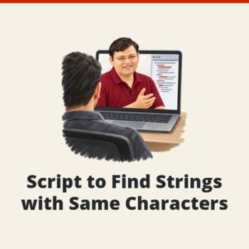 SQL SERVER - Script to Find Strings with Same Characters
