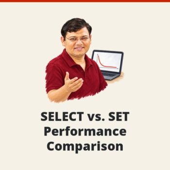 SQL SERVER - SELECT vs. SET Performance Comparison