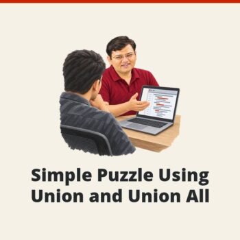 SQL SERVER - Simple Puzzle Using Union and Union All