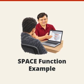 SQL SERVER - SPACE Function Example