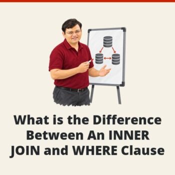 SQL SERVER - What is the Difference Between An INNER JOIN and WHERE Clause