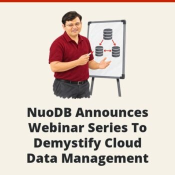 SQLAuthority News - NuoDB Announces Webinar Series To Demystify Cloud Data Management