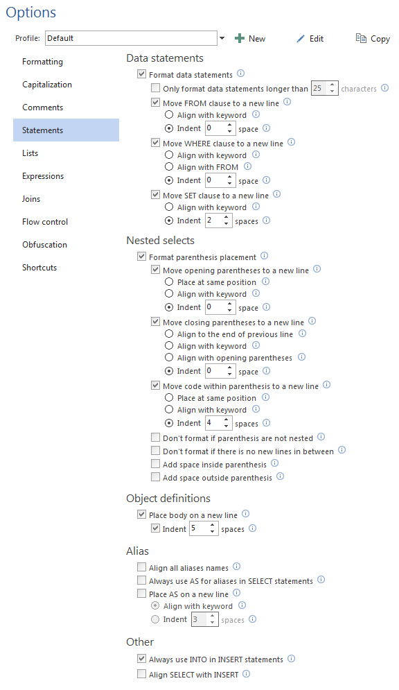 Screenshot of image006 for Free SQL Server Formatting Add-in.