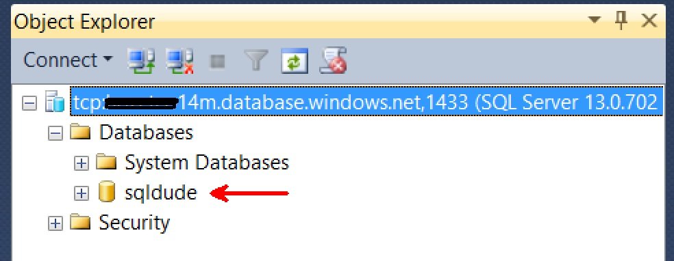 Object Explorer.