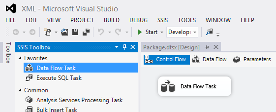Data Flow Task.