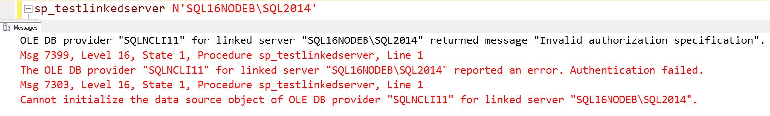 SQL SERVER error dialog.