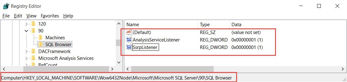 Registry Editor.