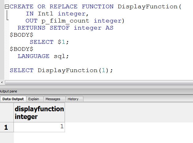 Output pane.