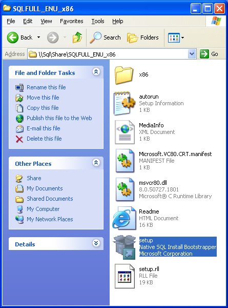 SQL Full Install' window in SQL Server Management Studio.