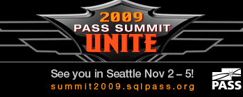 2009 Pass Summit Unite Event.
