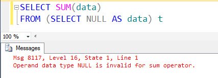Error dialog showing SQL error 8117.