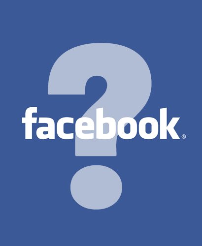 Social media question mark icon.