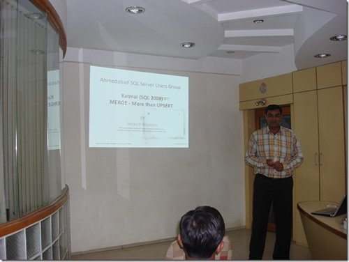 Review of SQL Server presentation.
